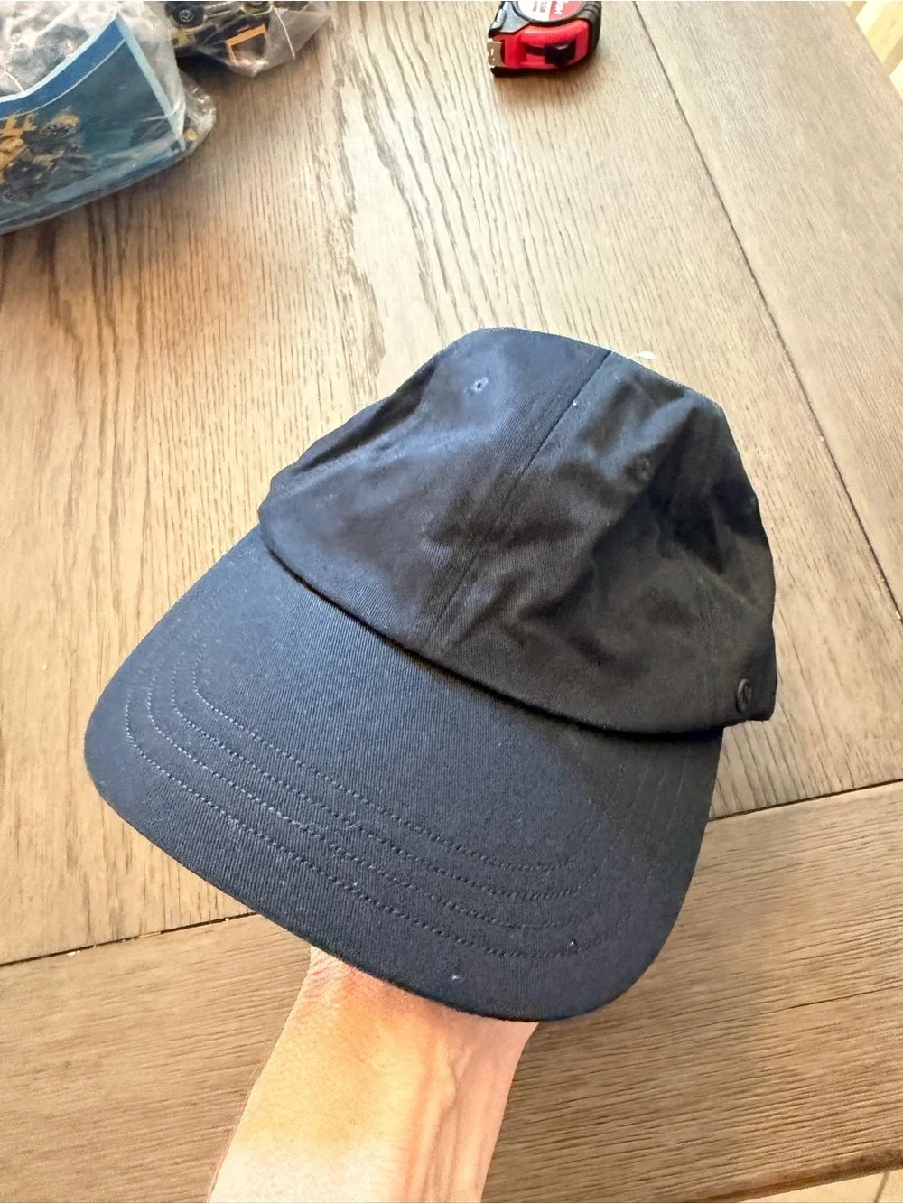 lululemon athletica Men's Black Soft-Top Baseball Cap NWT